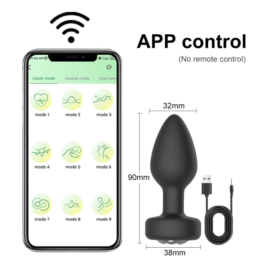 Peach Plug - Vibrador con App